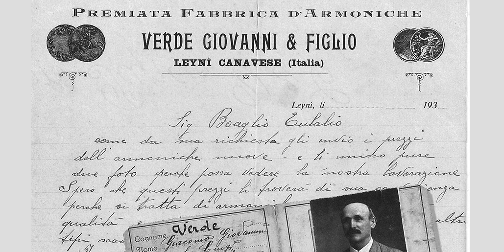 Verde Strumenti Musicali, la storia di un luogo per i fisarmonicisti